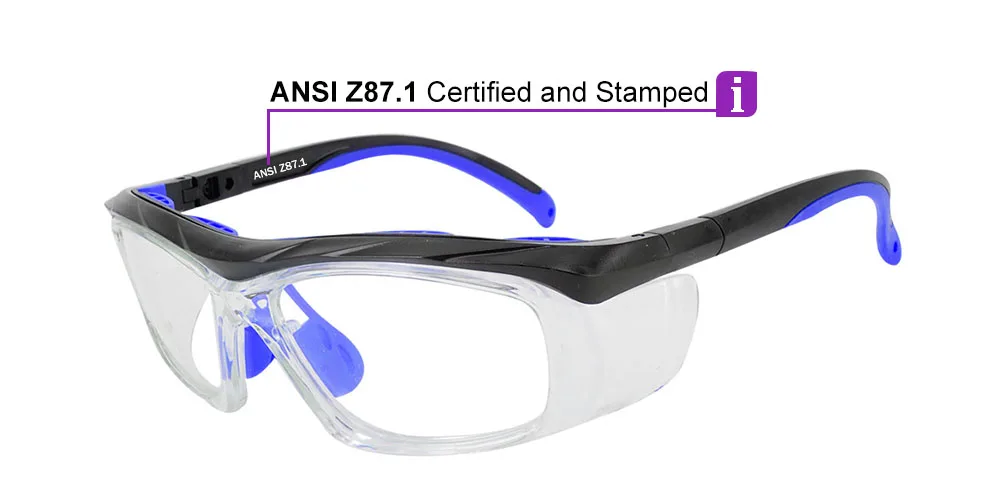 ANSI Z87.1 rated goggles