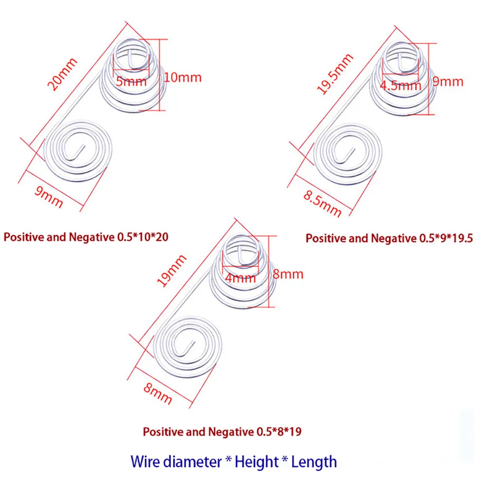 battery polarity markings