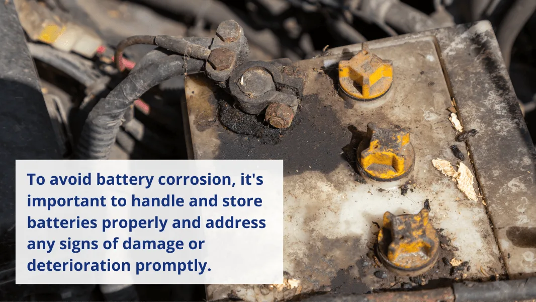 battery terminal corrosion cleaning