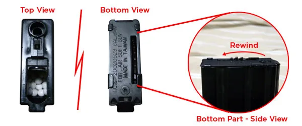How to Empty Splatrball SRB1200 Magazine Safely
