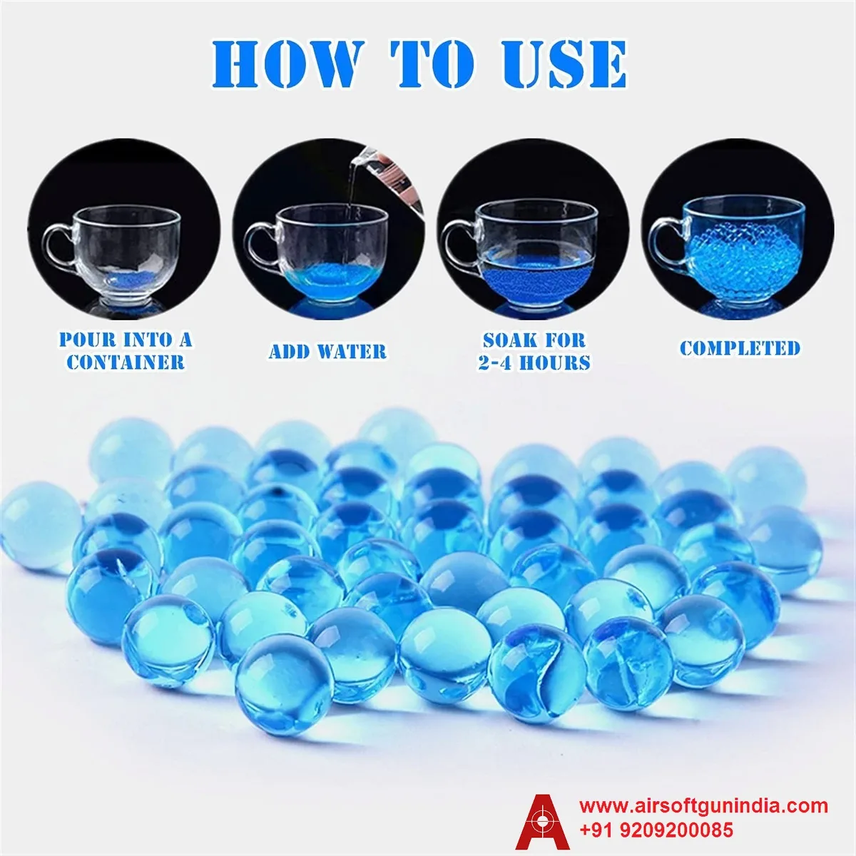 Hydrogel beads / Water beads / Orbeez