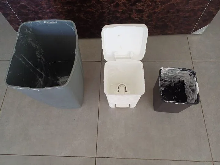 solidified hydrogel waste disposal
