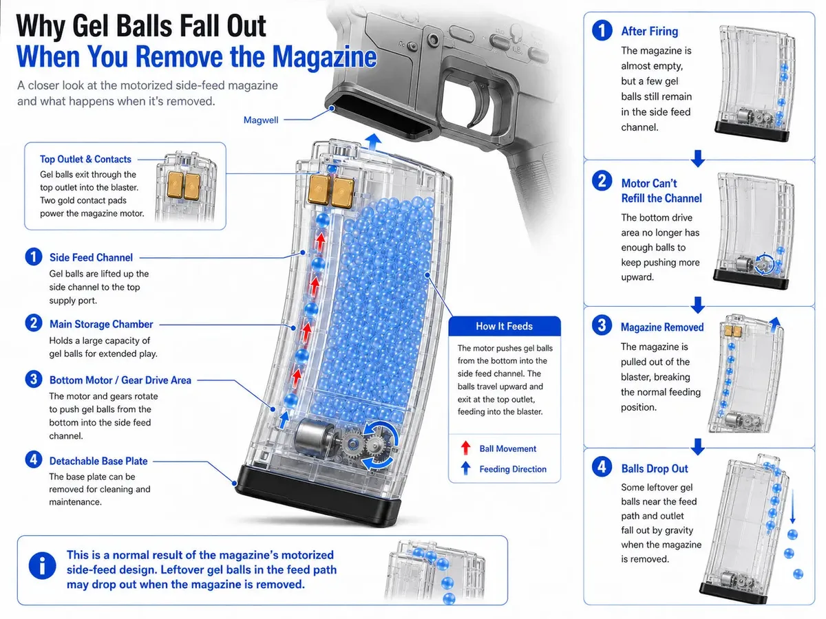 Why Your Splatter Ball Gun Magazine Won’t Lock