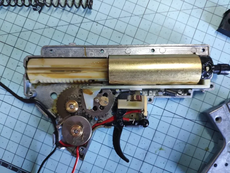 splatter ball gun motor not working