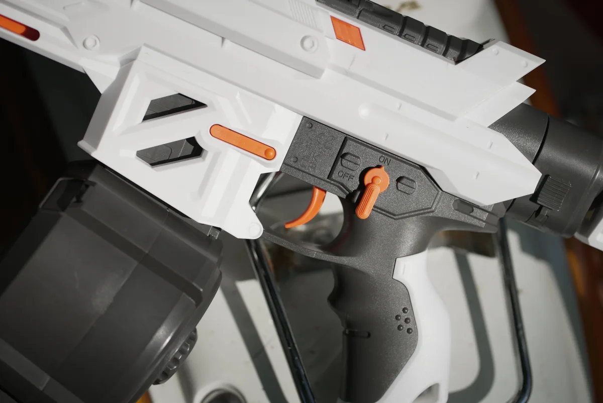 splatter ball gun not firing
