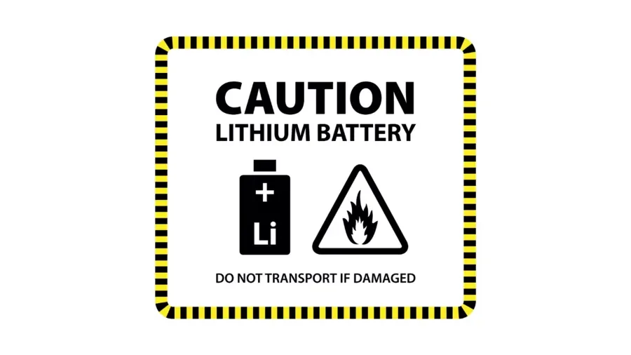 swollen lithium battery safety